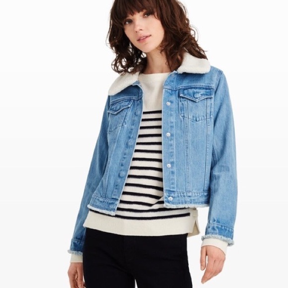 club monaco denim jacket